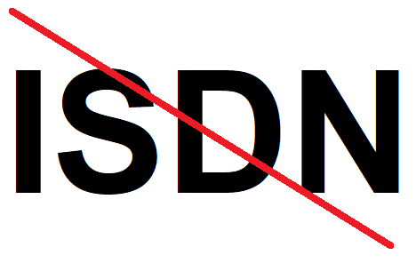 ISDN stopt